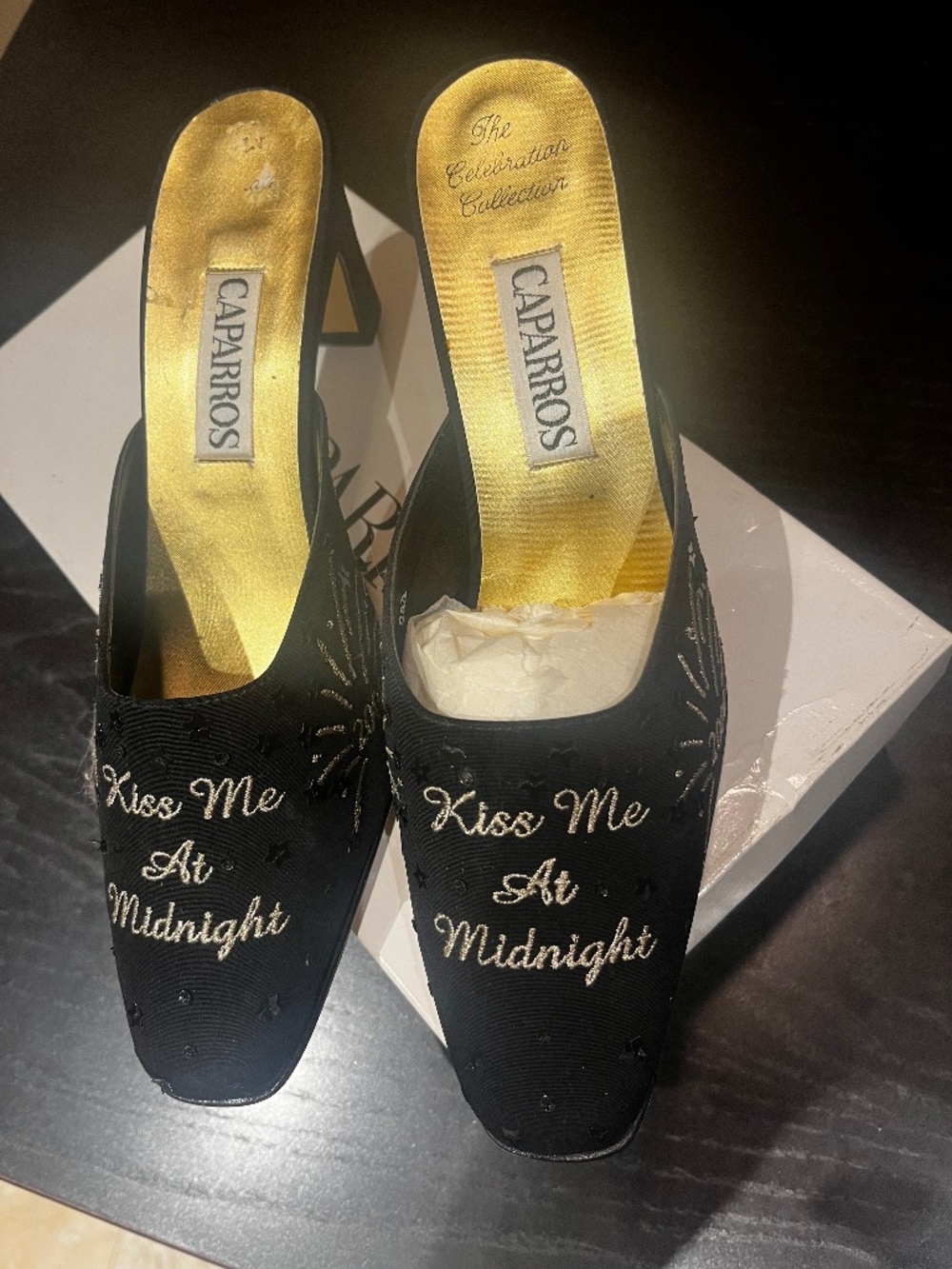 Vintage Celebration collection slides by Caparros